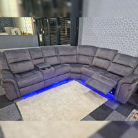 Berlin Electric Recliner Corner Sofa