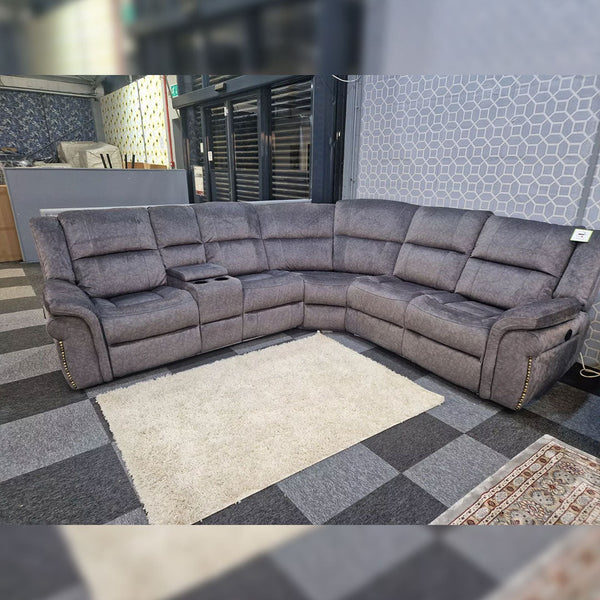 Berlin Electric Recliner Corner Sofa