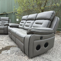 Hafsa Music Leather Electric Recliners 3+2 Seater
