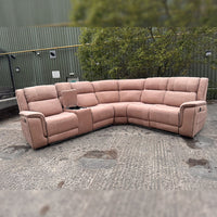 Hannah Electric Corner Sofa Beige