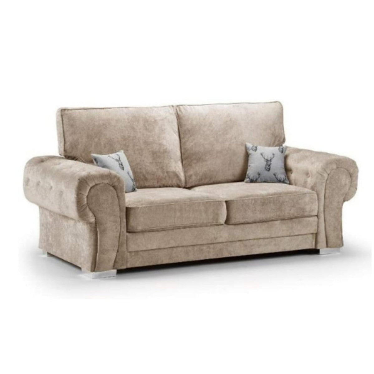 Verona 3+2 Seater Sofa Set – Full Back, Mink