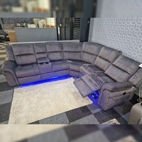 Berlin Electric Recliner Corner Sofa