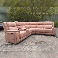Hannah Electric Corner Sofa Beige