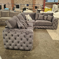Royale Ashton Chesterfield Velvet Corner Sofa
