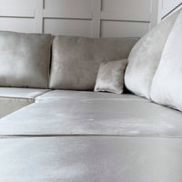 Layla Corner Sofa – Velvet Sofa in Multiple Colours