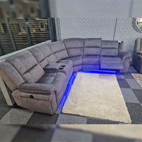 Berlin Electric Recliner Corner Sofa