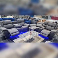 Hannah Electric Recliner 3+2 Sofa  Fabric
