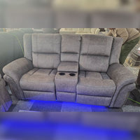 Berlin Fabric Electric Recliner Sofa 3+2 Seater