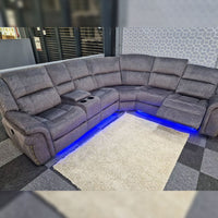 Berlin Electric Recliner Corner Sofa