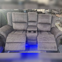 Berlin Fabric Electric Recliner Sofa 3+2 Seater
