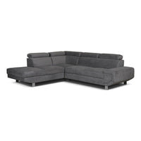 Arctic Corner Sofa Bed | Stylish Grey Corner Sofa