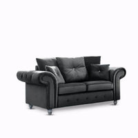 Ashwin Modern 2-Seater Fabric Sofa