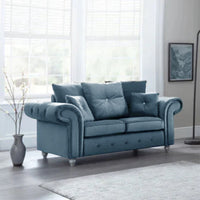 Ashwin Modern 2-Seater Fabric Sofa