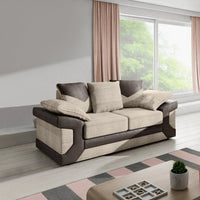 DINO Jumbo Cord Fabric 2-Seater Sofa - Comfortable Living Room Furniture