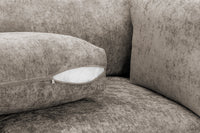 Bishop U-Shape Sofa /Corner Sofa in Truffle