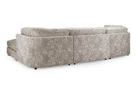 Bishop U-Shape Sofa /Corner Sofa in Truffle