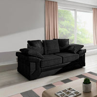 DINO Jumbo Cord Fabric 2-Seater Sofa - Comfortable Living Room Furniture