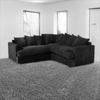 Liverpool Jumbo 5 Seater Wide Armrests With Footstool High quality Fabric Sofa