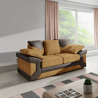 DINO Jumbo Cord Fabric 2-Seater Sofa - Comfortable Living Room Furniture
