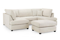 Carnaby U-Shape Sofa Sofa with Footstool