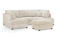 Carnaby U-Shape Sofa Sofa with Footstool