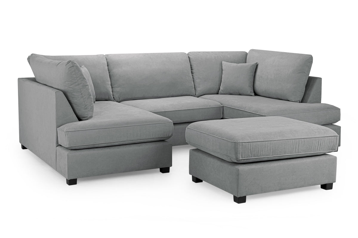 Carnaby U-Shape Sofa Sofa with Footstool