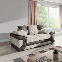 DINO Jumbo Cord Fabric 2-Seater Sofa - Comfortable Living Room Furniture