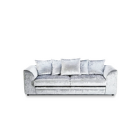 Dylan Crush Velvet 3 Seater Sofa