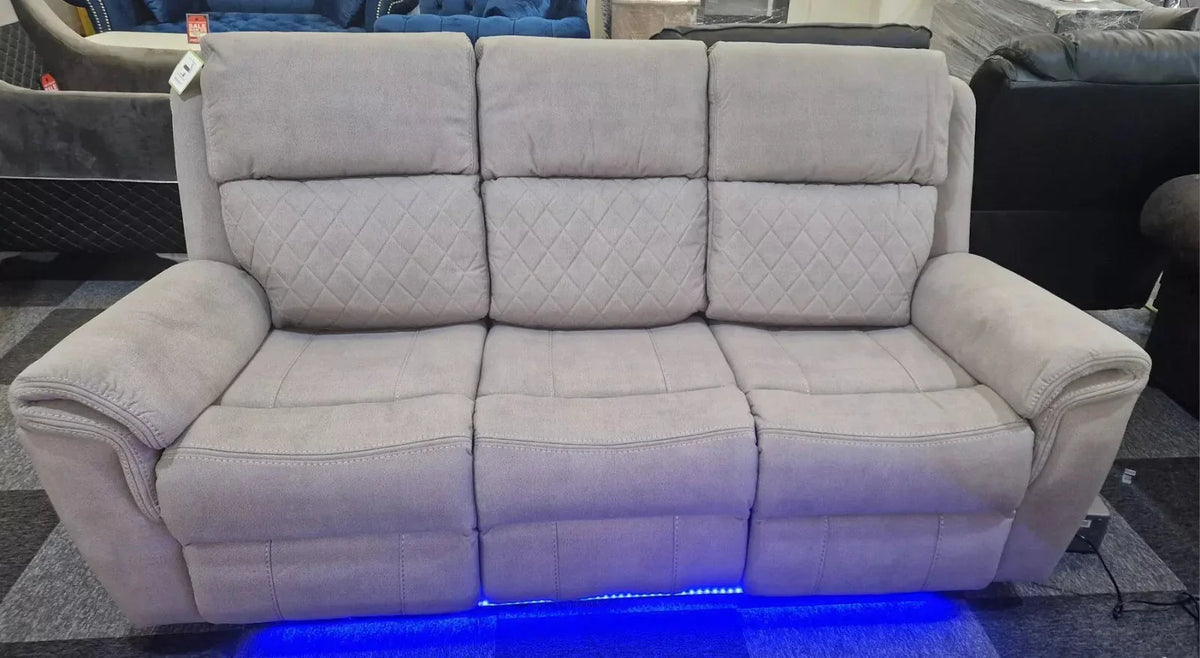 Florence Fabric Electric Recliner Sofa Set