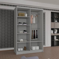 HOUSTON SLIDING WARDROBE 100cm/120cm/150cm/180cm/203cm