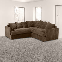 Liverpool Jumbo 5 Seater Wide Armrests With Footstool High quality Fabric Sofa