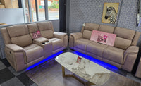 Hannah Electric Recliner 3+2 Sofa  Fabric