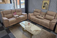 Hannah Electric Recliner 3+2 Sofa  Fabric