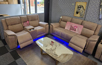 Hannah Electric Recliner 3+2 Sofa  Fabric