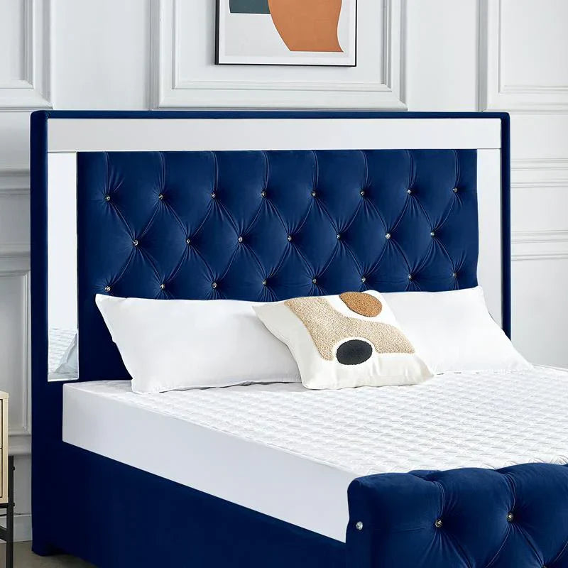 Luxury Ottoman Fabric One Storage Bed Frame