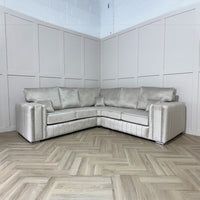Layla Corner Sofa – Velvet Sofa in Multiple Colours