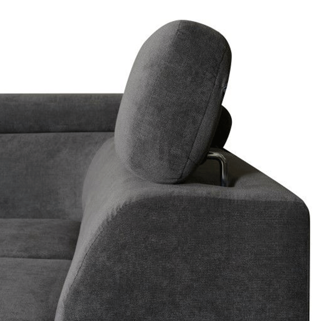 Arctic Corner Sofa Bed | Stylish Grey Corner Sofa