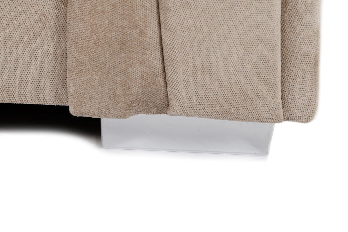 Verona Mink Scatter Back Right Hand Corner Sofa