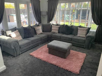 Verona 7 Seater L Shaped Corner Sofa