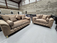 Malibu 3+2 Seater Sofa Set – Plush Mink