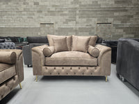 Malibu 3+2 Seater Sofa Set – Plush Mink