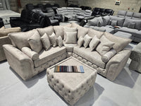 Malibu Chesterfield Corner Sofa