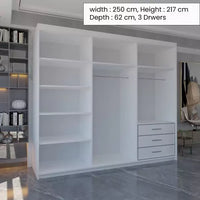 MIAMI WARDORBE 250cm