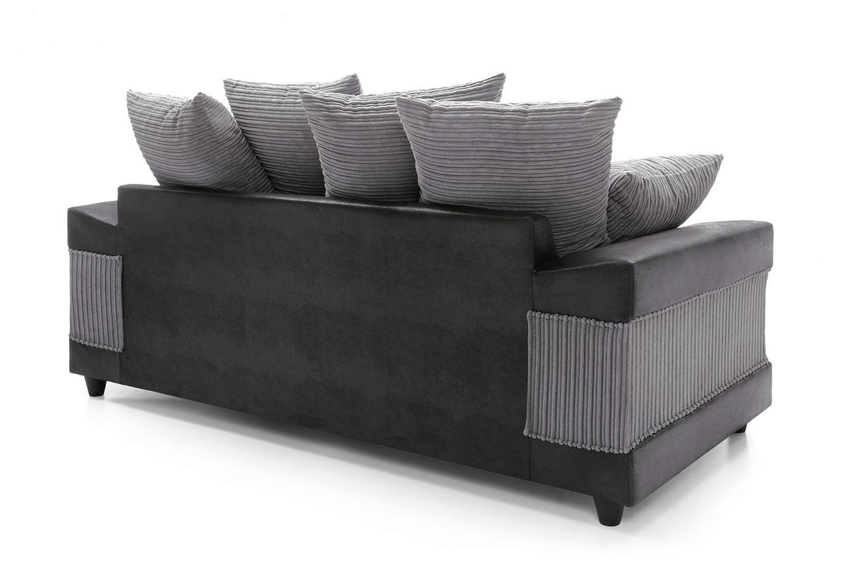 DINO Jumbo Cord Fabric 2-Seater Sofa - Comfortable Living Room Furniture