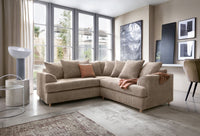 Liverpool Jumbo 5 Seater Wide Armrests With Footstool High quality Fabric Sofa