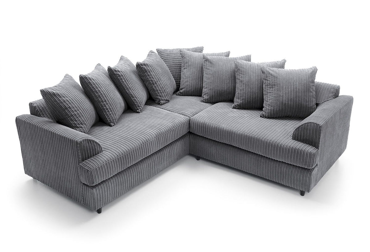 Liverpool Jumbo 5 Seater Wide Armrests With Footstool High quality Fabric Sofa