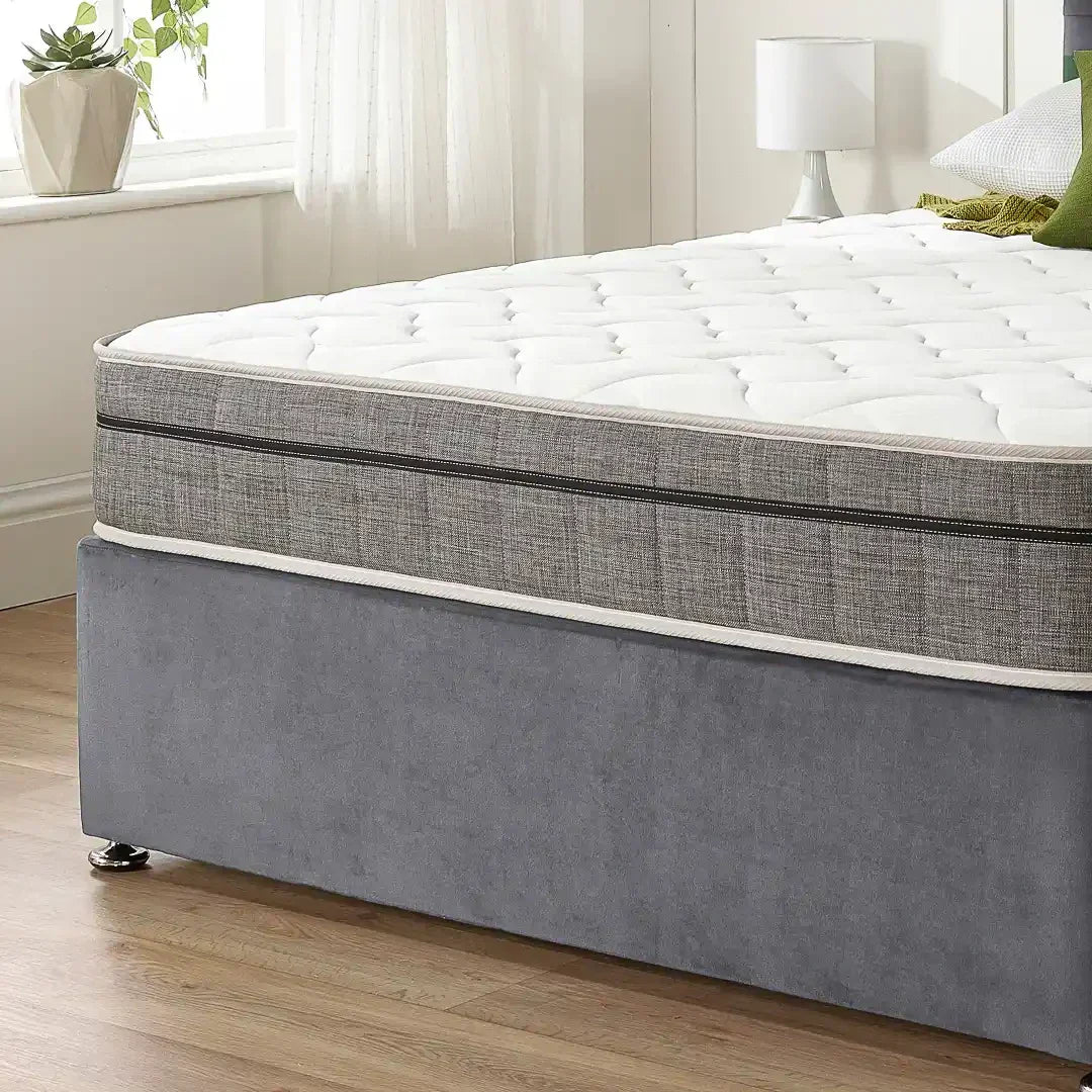 Divan Bed Plush Velvet