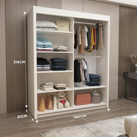 Lisboan Mirror Sliding Wardrobe