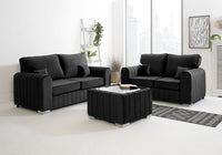 Lily 3+2 Seater Sofa Set  Modern Plush Living Room Suite