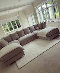 U-Shaped Sofa Collection – Full Back & Scatter Back